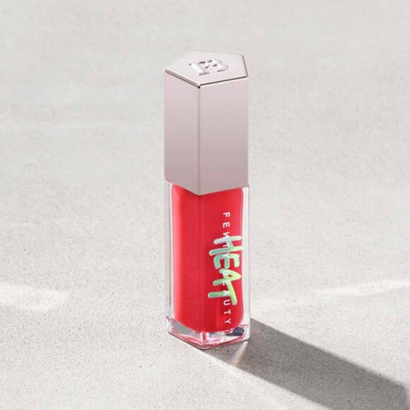 Gloss Bomb Heat Universal Lip Luminizer + Plumper | Hot Cherry (sheer red) | NEW - Picture 1 of 5